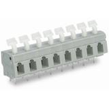 listwa zaciskowa do pł. drukowanych 6-bieg. szara raster 7,5/7,62 mm