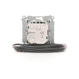 Simon 54 Regulator temperatury z wyświetlaczem z czujnikiem zewnętrznym 16(2) A 230V złoty mat *W komplecie czujnik zewnętrzny (sonda) DTRNSZ.01/44 KONTAKT