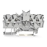 TOPJOBS podwójna złączka przelotowa szara