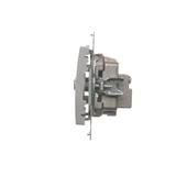 Simon 54 Gniazdo TV-DATA. Dwa porty wyjściowe typu Częstotliwość dla wejścia 5-1000 MHz srebrny mat