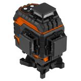 Laser 3D, 12 linii, zielony, walizka, tarcza celownicza, magnetyczny uchwyt, ładowarka