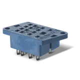 Gniazdo do przekaźników serii 55.33; do lutowania, 94.33 SMA