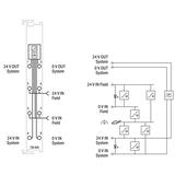 filtr magistrali obiektowej/system. 24V DC WAGO