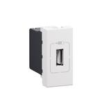 Mosaic Gniazdo Zasilające1Xusb 5V 750 Ma Biały 077591 LEGRAND