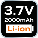 Lampa warsztatowa 550 lm COB LED + baza + ładowarka