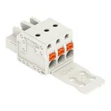 Gniazdo MCS‑MIDI 3‑biegunowy jasnoszare raster 5mm 2721‑103/026‑000/133‑000 /100szt./ WAGO