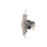 Simon 54 Gniazdo komputerowe podwójne RJ45 kategoria 6 z przesłoną przeciwkurzową kremowy D62.01/41 KONTAKT