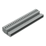 MCS-MIDI Classic wtyk 22-bieg. szary raster 5 mm /10szt./ WAGO