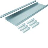 tehalit.AK Podstawa kanału napodł 1-str skos pokrywy 200x40mm stal AKU2000401 HAGER