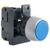 PRZYCISK KRYTY NIEBIESKI ZW PIERŚCIEŃ CZARNY