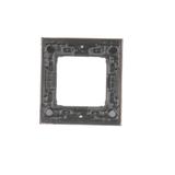 Simon 54 Premium Ramka 1-krotna PREMIUM IP20 / IP44 ciemna stal DR1/67 KONTAKT