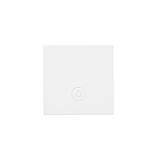 Simon 55 Klawisz pojedynczy z oczkiem z piktogramem /światło/ do: SP1M Biały mat