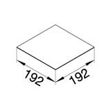 tehalit.VE-EE Wypełnienie kartonowe pokrywy dla cieńszych wykł 2mm VDQ06 VDDEQ06P2 HAGER