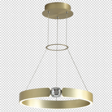 Milagro lampa wisząca LED Sirius 26W 1300lm 4000K złota ML6186
