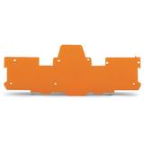 ścianka rozdzielająca pomarańczowa