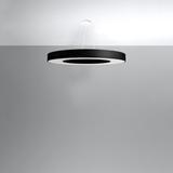 Sollux Żyrandol SATURNO SLIM 90 czarny SL.0798