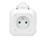 Przedłużacz Kostka 4x2P+Z 2xUSB H05VV-F 3x1mm2 1,4m biały OR-AE-13144/W ORNO