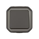 NOWE PLEXO - PRZYCISK JEDNOBIEGUNOWY KOMPLET NATYNKOWY 10 A - 250 V~ ANTRACYT