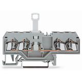 złączka rozłączalna 4-przewodowa 2,5 mm2 szara