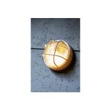 OPRAWA KANAŁOWA IBIZA, OKRĄGŁA Z KRATKĄ, MAX. 60W, E27, KORPUS BIAŁY ABS, KLOSZ SZKLANY, IP44