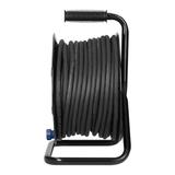 Przedłużacz bębnowy, 4 gniazda 2P+Z, kabel PVC H07RN-F 3x2,5mm2, długość 40m, termik, przesłony toró