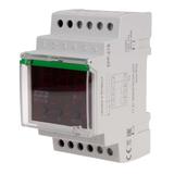 przekaźnik prądowy w wyświetlaczem LED i kanałem przelotowym pod przewód prądowy, pod przekładniki l