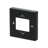 FUTURE Pokrywa  zegara 6455, 6456  Do 6455, 6456, 1098 U/UF czarny matowy