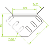 LRJH60 ŁĄCZNIK ROZGAŁĘŹNY 1,0 MM