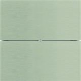 BERKER B.IQ Przycisk podwójny komfort stal szlachetna nierdzewna 75162593 HAGER