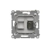 Simon 54 Gniazdo HDMI srebrny mat DGHDMI.01/43 KONTAKT