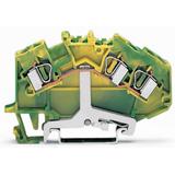 topJob złączka 3-przewodowa 4 mm2 PE zółto-zielona