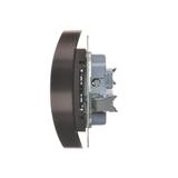 Simon 54 Gniazdo bez uziemienia z przesłonami podwójne 16A z. śrub. brąz mat *Do ramek S54 PREMIUM