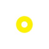 Ex9P1 H S6EMPTY Naklejka wyłącznika awaryjnego do Ex9P1 H średnica 60mm samoprzylepna żółta pusta