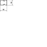 tehalit.LF Kanał elektroinstalacyjny PVC 30x30mm szary LF3003007030 HAGER