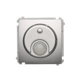 Simon Basic Łącznik z czujnikiem ruchu 20-500 W srebrny mat