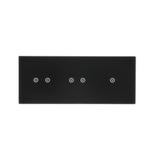 Simon 54 Touch Panel dotykowy S54 Touch 3 moduły 1 pole dotykowe + 2 pola dotykowe poziome + 2 pola dotykowe poziome zastygła lawa DSTR3122/73 KONTAKT
