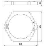 PRZECIWNAKRĘTKI M63X1,5 JSZ.70