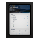 SIMON GO TBU-GFC2A8-149 Uchwyt ścienny zamknięty do tabletu Samsung Galaxy Tab A8 10,5”; Czarny mat