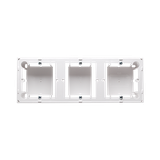puszki instal. Puszka natynkowa płytka (31mm) potrójna biały MPN3/11 KONTAKT