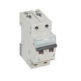 Wyłącznik Nadprądowy S 302 2P D2A 6kA TX3 403731 LEGRAND