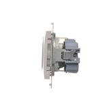 Simon 54 Gniazdo Schuko z przesłonami 16A szybkozłączka biały