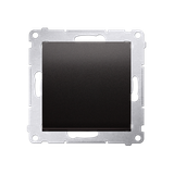 Simon 54 Przycisk pojedynczy zwierny bez piktogramu 16A z. śrub. antracyt