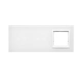 Simon 54 Touch Panel dotykowy S54 Touch 3 moduły 2 pola dotykowe poziome + 2 pola dotykowe poziome + 1 otwór na osprzęt S54 biała perła DSTR3220/70 KONTAKT