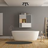 plafon (reflektorki) Vidar 3xGU10 czarny/chrom MLP6286 Milagro