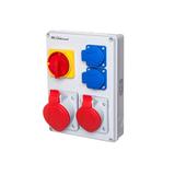 Rozdzielnica RSK-1 Rozdzielnice z rozłącznikiem; włącz-wyłącz 40A -wyposażona w okablowanie do podłą