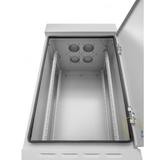 Szafa zewnętrzna hermetyczna 1P - 19" 18U