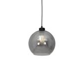 Milagro lampa wisząca Sofia Smoked E27 czarna MLP6577