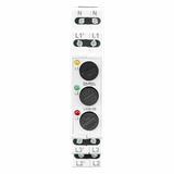 WSKAŹNIK ZASILANIA ZABEZPIECZONY BEZPIECZNIKAMI TYP: LKM-09-40