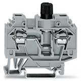 złączka bezpiecznikowa 6 mm2 szara