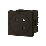 M45:Gn 2P+Z 2M Czarny Mat Płas 079145L LEGRAND